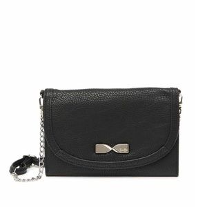 Jessica Simpson Black Landon Clutch NWT